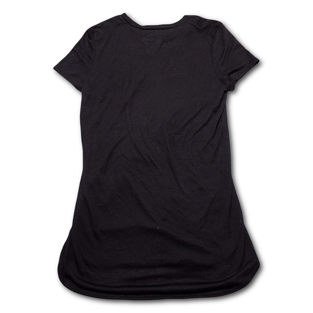 Disney Mickey Mouse Graphic T-Shirt Women Medium Black Excellent - Picture 2 of 7